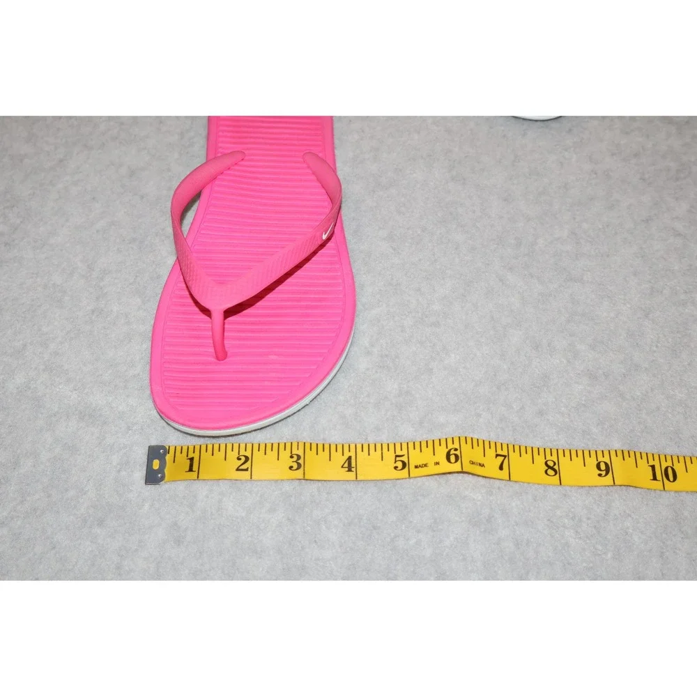 Nike Solarsoft Thong II Women Size 9 Wide 40.5 Pink Flip Flop Sandals